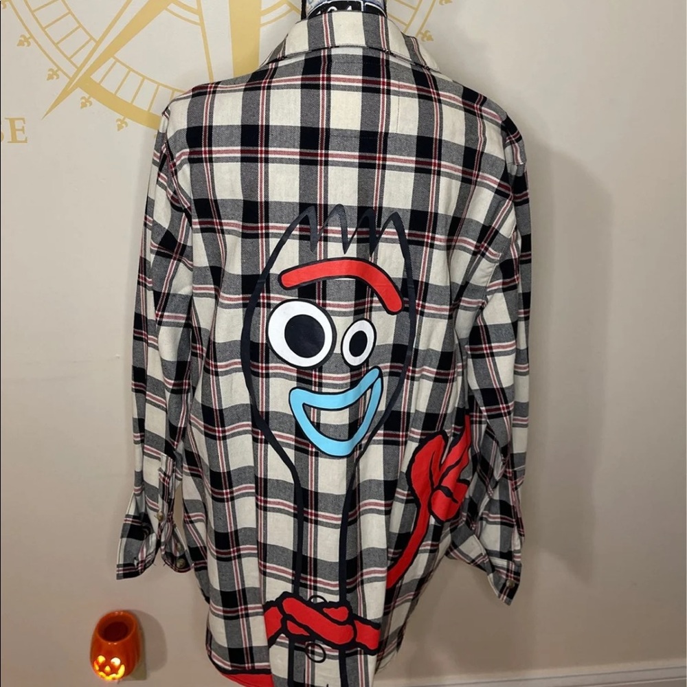 Cakeworthy Toy Story Forky Flannel
